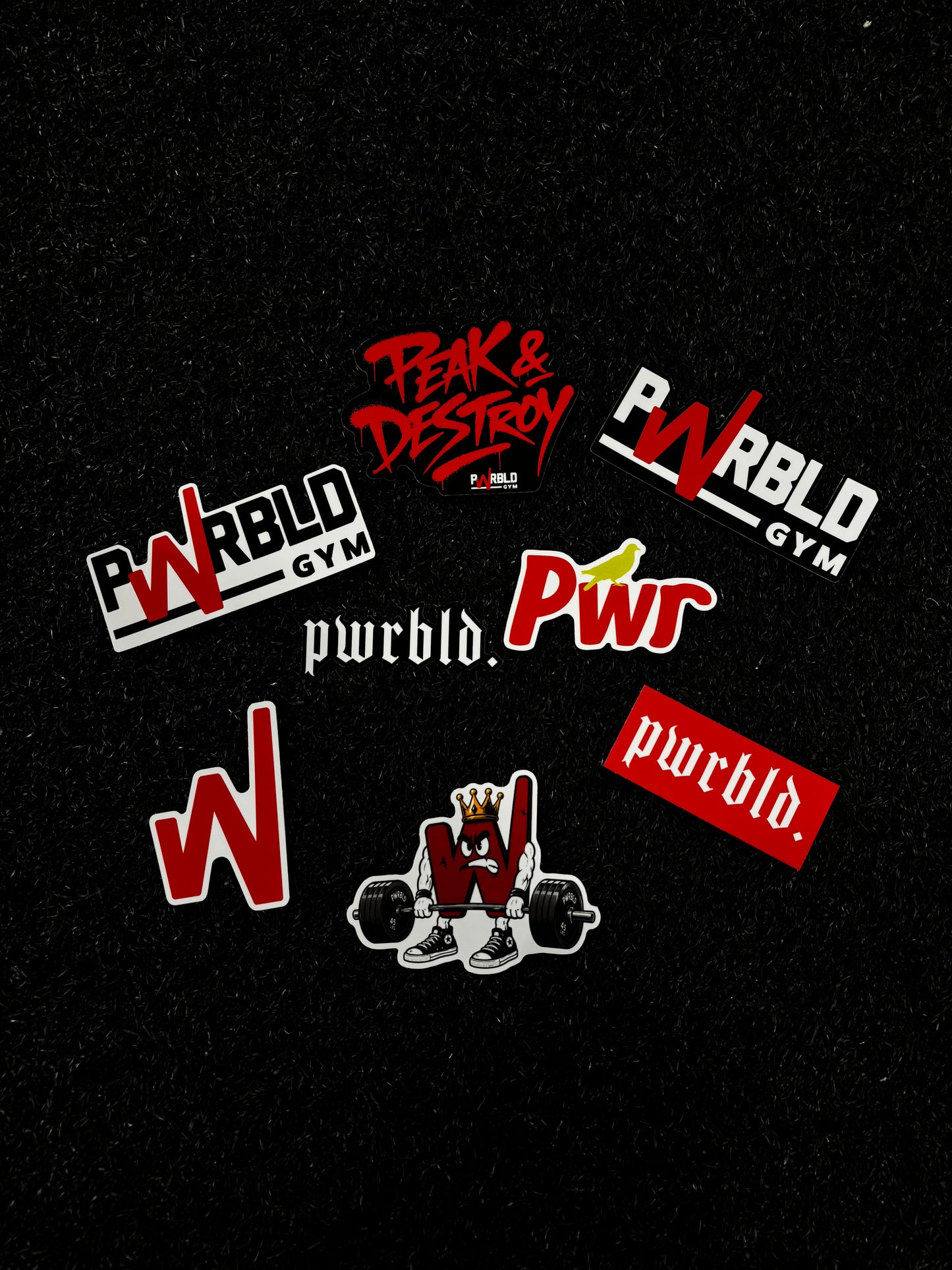 PWRBLD Sticker Pack