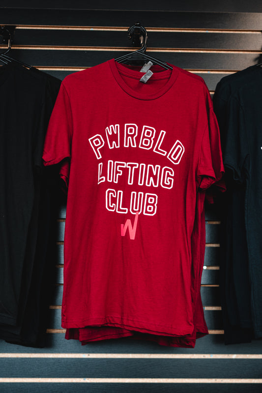 PWRBLD Lifting Club Tee