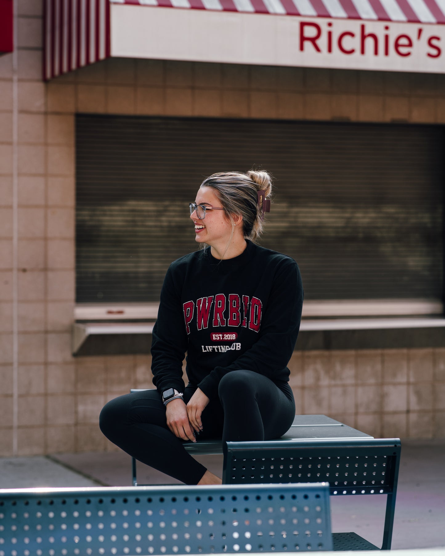 PWRBLD University Crewneck