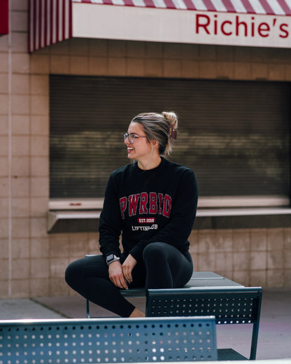 PWRBLD University Crewneck