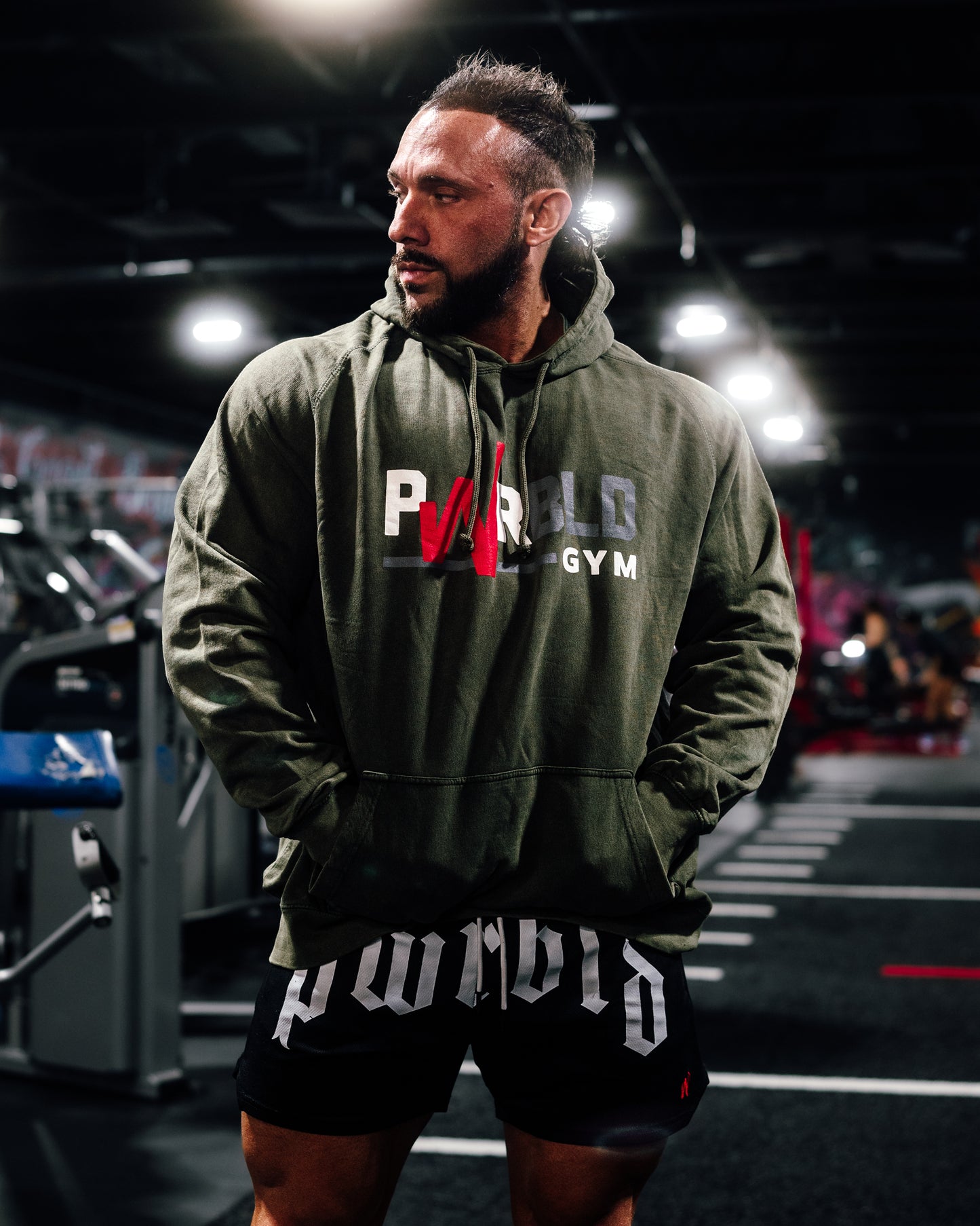 PWRBLD Vintage Gym Hoodie