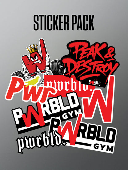PWRBLD Sticker Pack