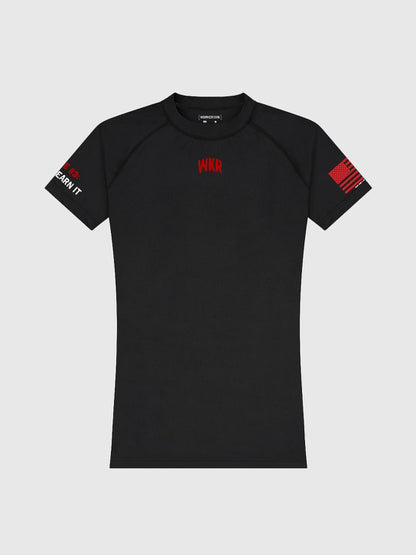 WKRCORE x PWRBLD Compression Tee