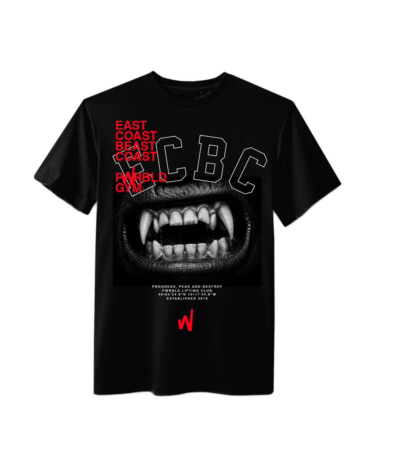 EAST COAST BEAST COAST TEE