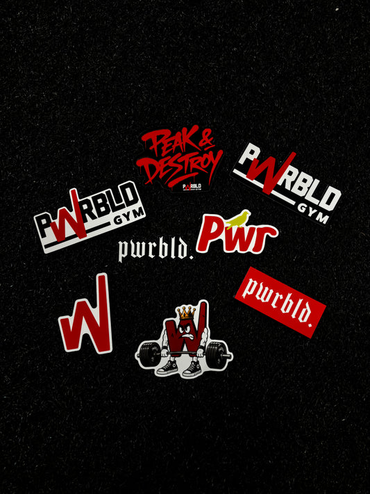 PWRBLD Sticker Pack