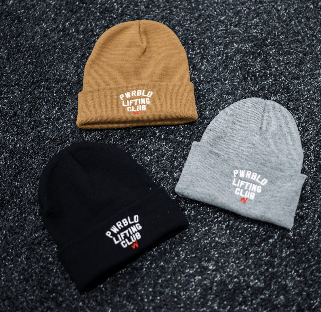 PWRBLD Lifting Club Beanie